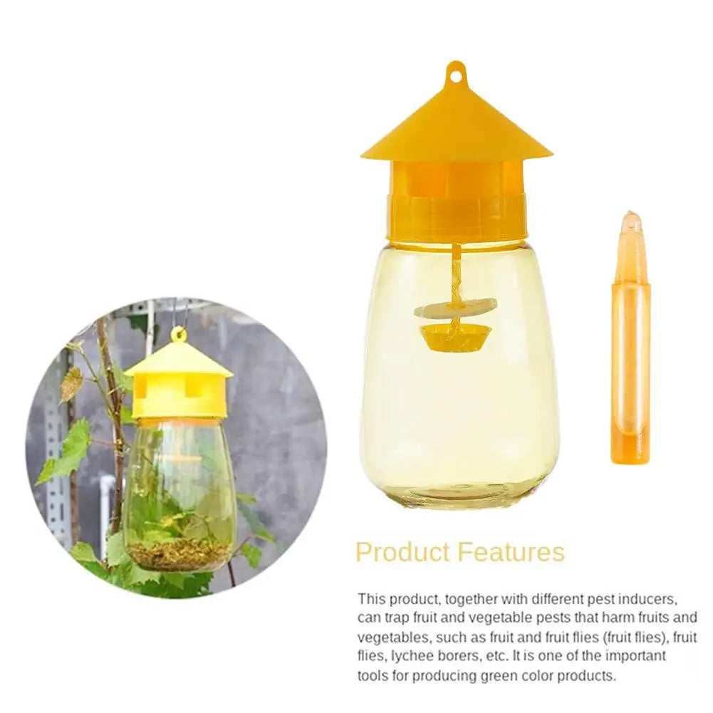 YardGuard Fly Trap System (Trap + Attractant)