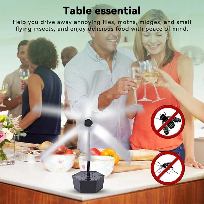 YardGuard™ Fly Repellent Table Fan (2–3 Pack)