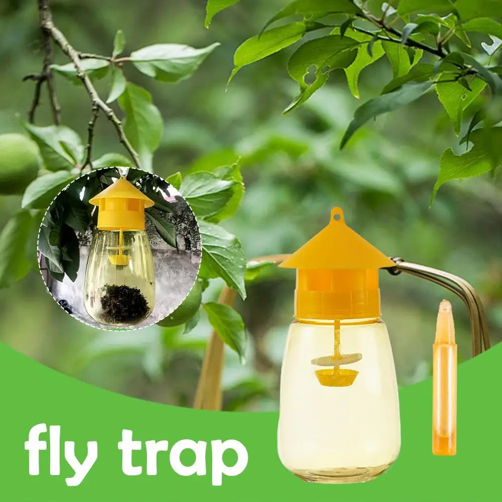 YardGuard Fly Trap System (Trap + Attractant)