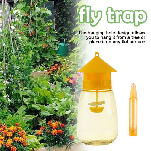 YardGuard Fly Trap System (Trap + Attractant)